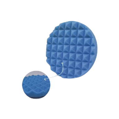 BEFAR Velcro Waffle Compounding Foam spužva za poliranje Waves, 150 × 25 mm, narančasta