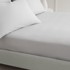 BIANCA Plahta od pamučnog perkala Cotton 90x190 cm, siva