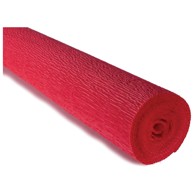 CARTOTECNICA ROSSI Krep papir 580, 180 g, 50 x 250 cm, jarko crveni