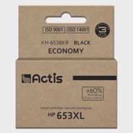 ACTIS Tinta za pisač KH-653BKR, zamjena za HP 653XL 3YM75AE, premium, 20 ml, 575 stranica, crna