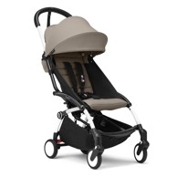 STOKKE Kolica YOYO³ 6+, bijeli okvir, bež