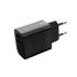 FIXED Putni punjač FIXC17N-2UM-BK, 2x USB, 17 W, USB / micro USB kabel, crni