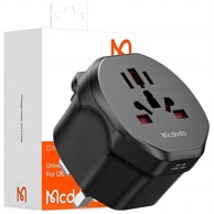 MCDODO Putni adapter engleski utikač UK u SAD/EU/US/UK, bijeli