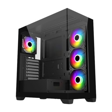 FSP Kućište M340, Black, ATX