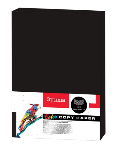 OPTIMA Fotokopirni papir, A4, 80 g, intenzivno crni, 500 listova