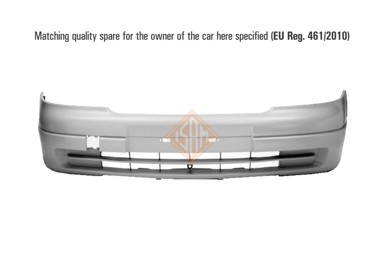 ISAM Prednji branik Opel Astra G diesel, +/- maglenke, 3 rešetke