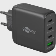 GOOBAY punjač USB-C 68W multiport PD GaN, crna