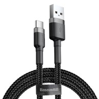 BASEUS Kabel USB - USB-C, 2m, 2A