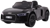 Auto na akumulator Audi R8 Spyder RS, crni