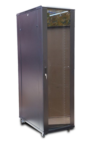 EXTRALINK Ormar 42U, samostojeći, 600x1000 mm, crni