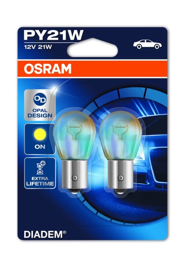 OSRAM Diadem PY21W PR21W PR21/5W žarulja 12V PR21W (BAW15S) single blister (1 žarulja)