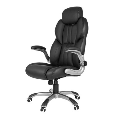 SONGMICS Uredska stolica, OBG65BK, crna