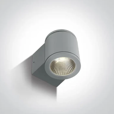 Zidna LED svjetiljka, 6W, 540 lm, 3000K, 240V, IP54, DM67138E/G/W, siva