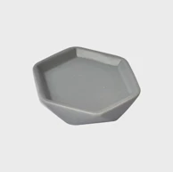 TENDANCE Držač sapuna Diamond, keramika - tamno siva