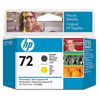 HP Glava za ispis C9384A, crna i žuta