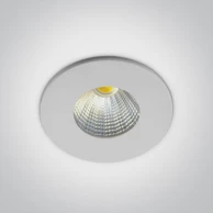 ONE LIGHT Ugradbena svjetiljka led/1w-350ma 3w-700ma/4000k/270lm-3w/40° ip20 dim bijela dm10103b/w/c