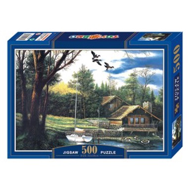 TOYSBRO Slagalica kuća na jezeru, 500 kom