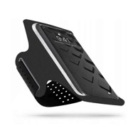 TECHSUIT Sportska torbica za ruku za mobitele sa otvorom za slušalice crno / siva