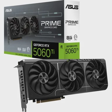 ASUS Grafička kartica GeForce RTX 5060 Ti PRIME, 8GB, DLSS 4, 3× DisplayPort, 1× HDMI 2.1