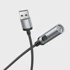 HOCO Adapter za upaljač, USB A, 30 cm, crni