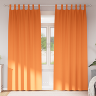 Zavjese za zatamnjivanje 260x140 cm 2kom, narančaste 