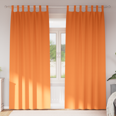 Zavjese za zatamnjivanje 260x140 cm 2kom, narančaste