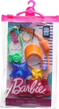 BARBIE Modni i beauty dodaci Zabavni park, 11 dodataka