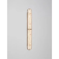 GLOREE Zidna LED svjetiljka NL9333207, 12W, IP20, 3000K, staklo, mesing