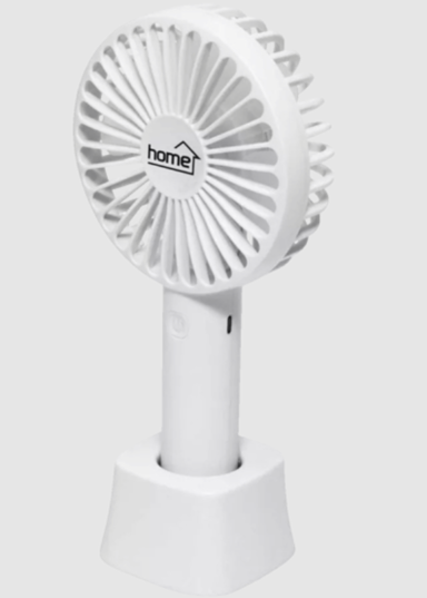HOME Ručni/stolni ventilator HF9C 74332, 9 cm, Li-Ion 1200 mAh, 4 W