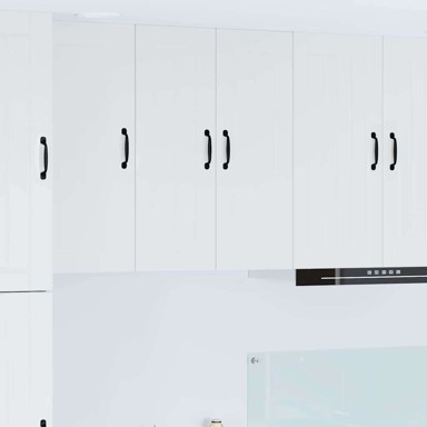 Zidni kuhinjski ormarić 60 x 31 x 80 cm, visoki sjaj bijeli