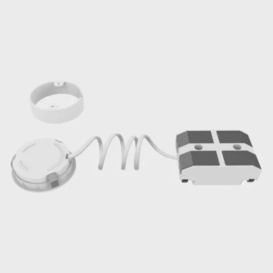 Nadgradna svjetiljka Kitchenio 3-Kit, LED, IP20, dimabilna, bijela