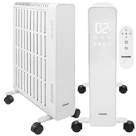 KAMINER Uljni radijator Arvell s WiFi upravljanjem, 2500 W, 11 rebara, bijeli