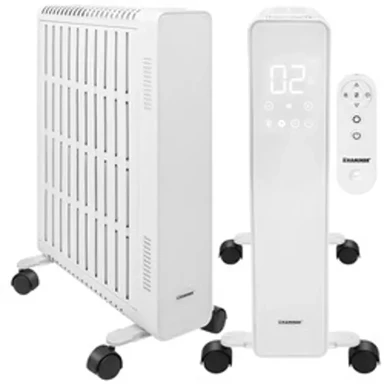 KAMINER Uljni radijator Arvell s WiFi upravljanjem, 2500 W, 11 rebara, bijeli