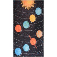 VITAUS Periv dječji tepih za igru 80x120 cm Solar System