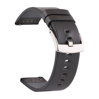 B-STRAP Fine Leather remen za Xiaomi Amazfit Bip, black