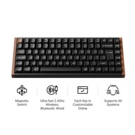 KEYCHRON Tipkovnica K2H-F1-UK, RGB, 96%, bežična