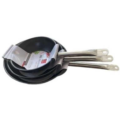 BAUMALU Tava nehrđajući čelik, Ø 20 cm Ø 28 cm