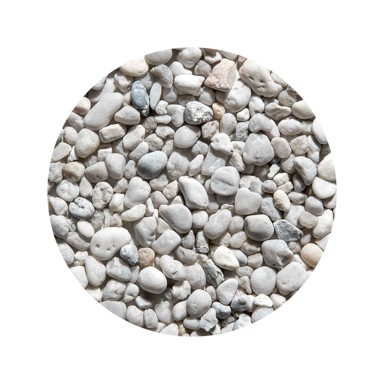 AQUA Šljunak, kvarcni, bijeli, 4/8 mm, 2 kg