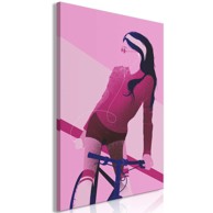 Slika Woman on Bicycle Vertical 40x60