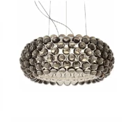 FOSCARINI Visilica Caboche Plus Media LED, siva