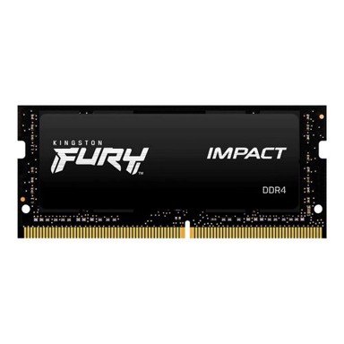 KINGSTON RAM memorija FURY Impact DDR4 16GB SO-DIMM 260-pin 3200 MHz PC4-25600 unbuffered