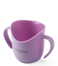 BABYONO FLOW Ergonomska čaša, ljubičasta