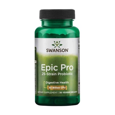 SWANSON Epic Pro probiotik 25 sojeva, 30 milijardi CFU, 30 kapsula