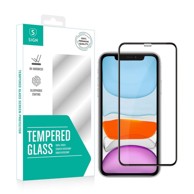 NORTHIX 3D kaljeno staklo zaštitno za ekran s mrežicom za prašinu za iPhone XR i iPhone 11