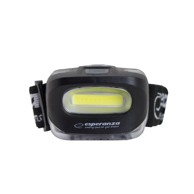 ESPERANZA LED naglavna svjetiljka LYNX, COB LED, 100 lm, 2 načina rada