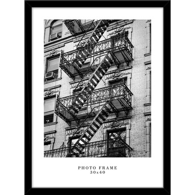 STYLER Crni zidni okvir Florida, 33 x 43 cm