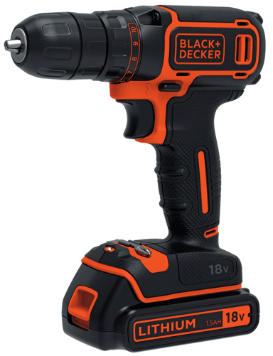 BLACK+DECKER Akumulatorska bušilica-odvijač BDCDC18B