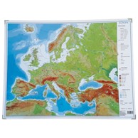 Stolna mapa Europe, obostrana, 64x49 cm, plastificirana