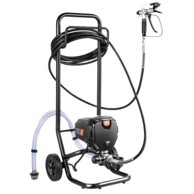 VEVOR Stalak za električni bezzračni sprej, 750 W, 3000 PSI, podesiva kolica