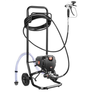 VEVOR Stalak za električni bezzračni sprej, 750 W, 3000 PSI, podesiva kolica